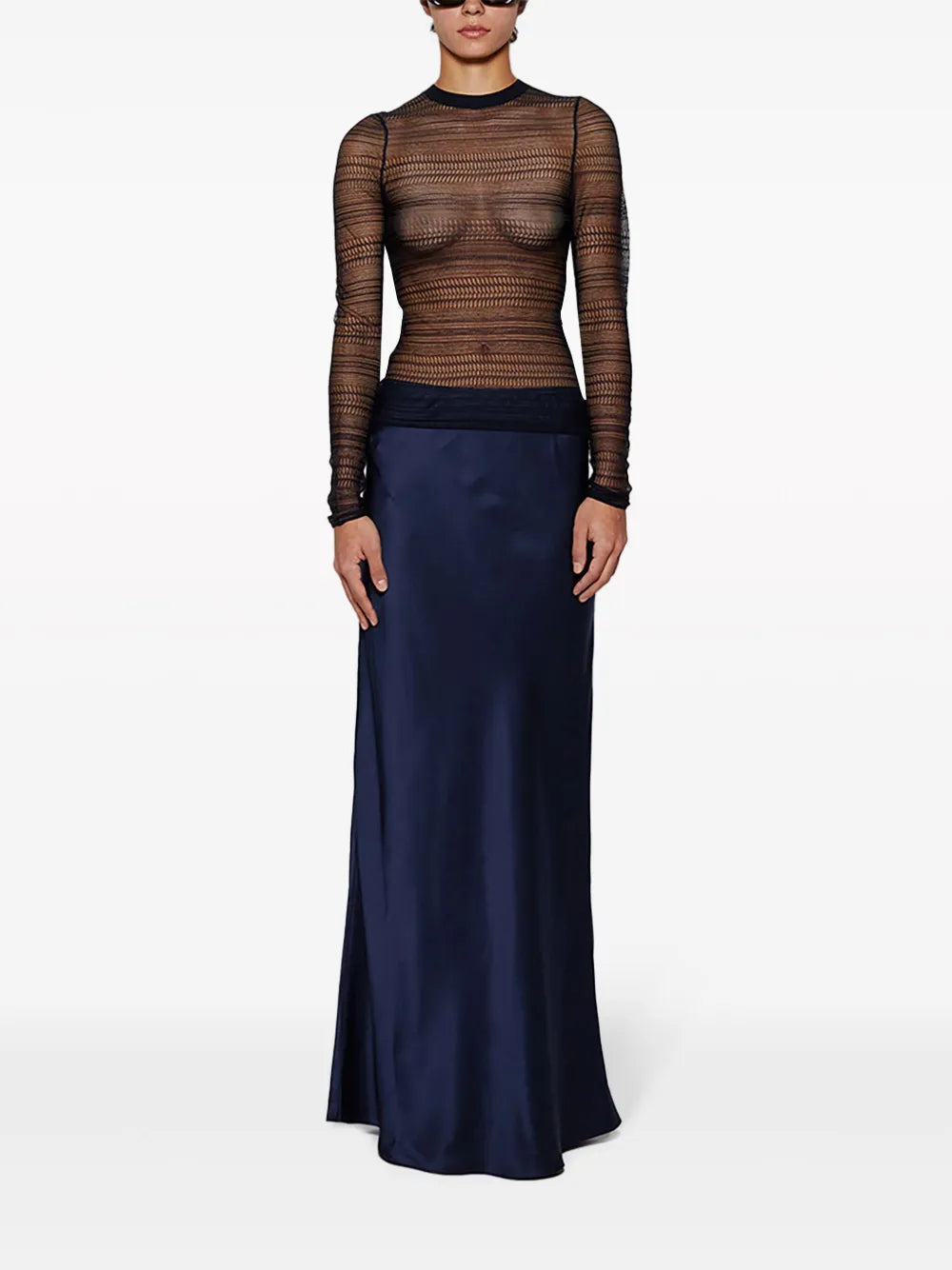 Refraction Silk Maxi Dress