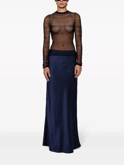 Refraction Silk Maxi Dress