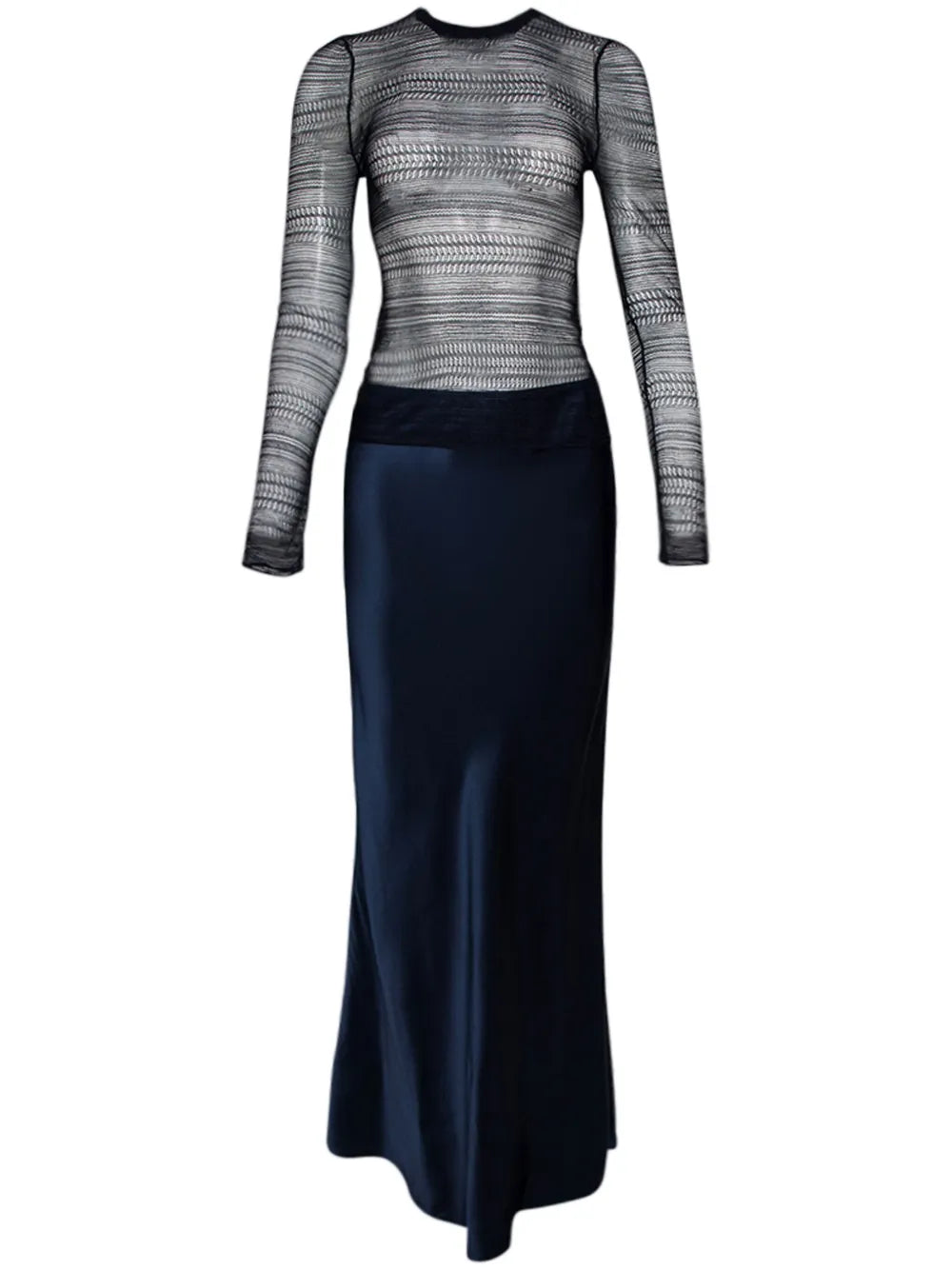 Refraction Silk Maxi Dress