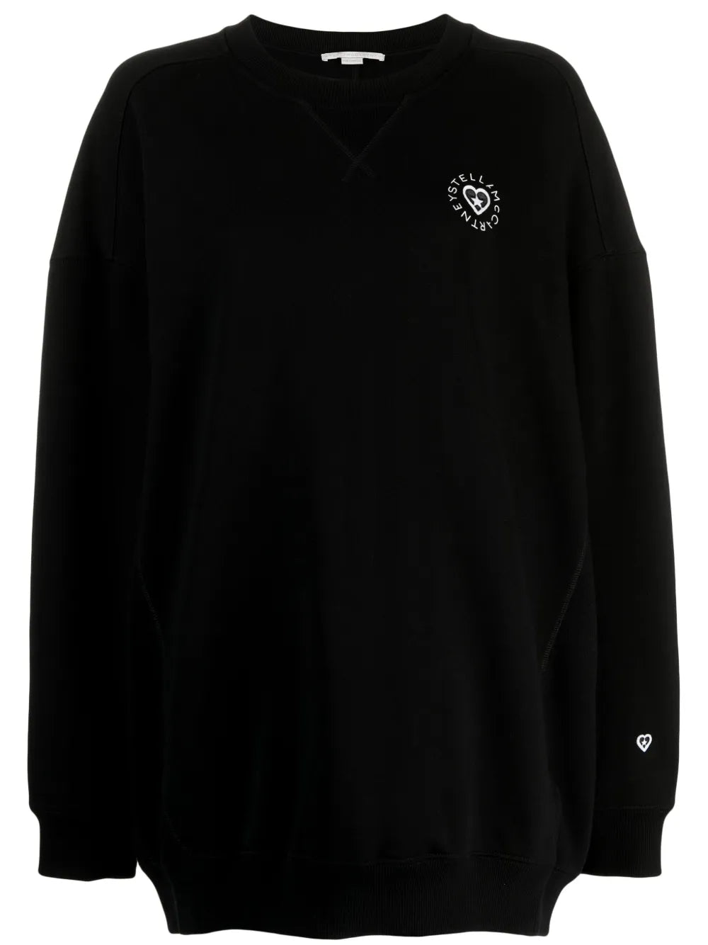 Logo-Patch Cotton Sweatshirt