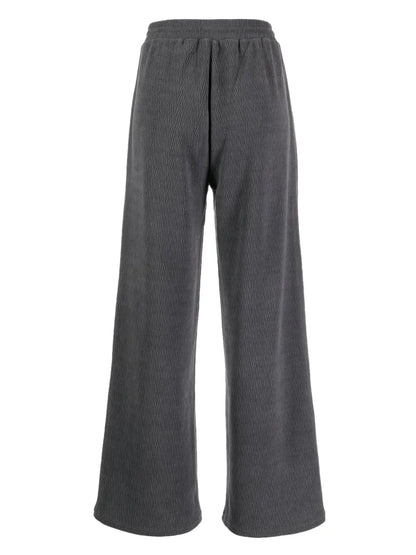 Chevron-Knit Track Pants