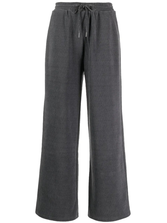 Chevron-Knit Track Pants