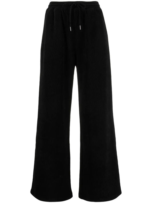 Chevron-Knit Track Pants
