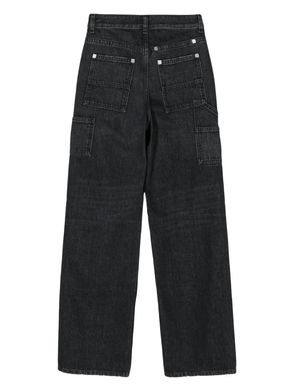 Mid-Rise Wide-Leg Jeans