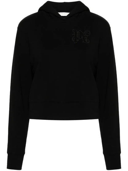 Logo-Embroidered Cotton Hoodie