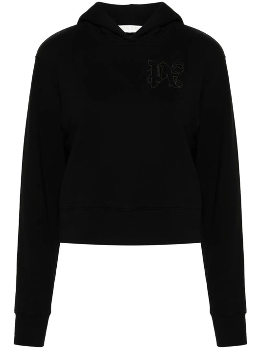 Logo-Embroidered Cotton Hoodie