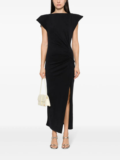 Nadela Pleated Midi Dress