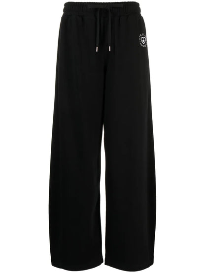 Logo-Patch Cotton Track Pants