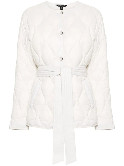 Belted Quilted Insulated Jacket