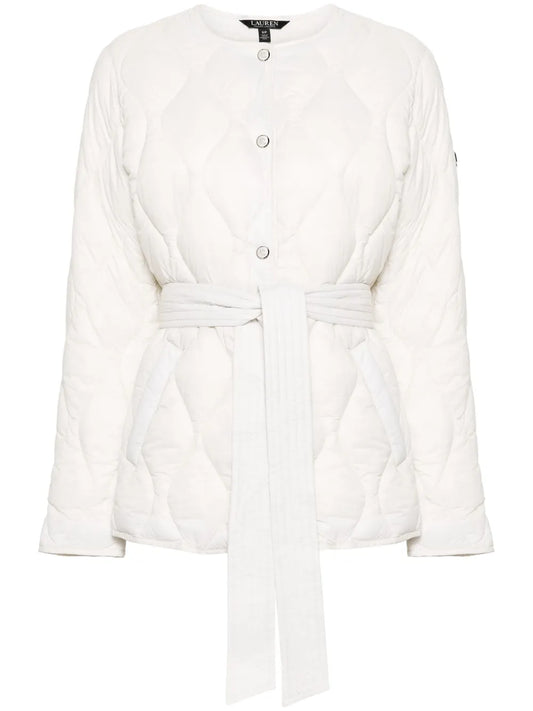Belted Quilted Insulated Jacket