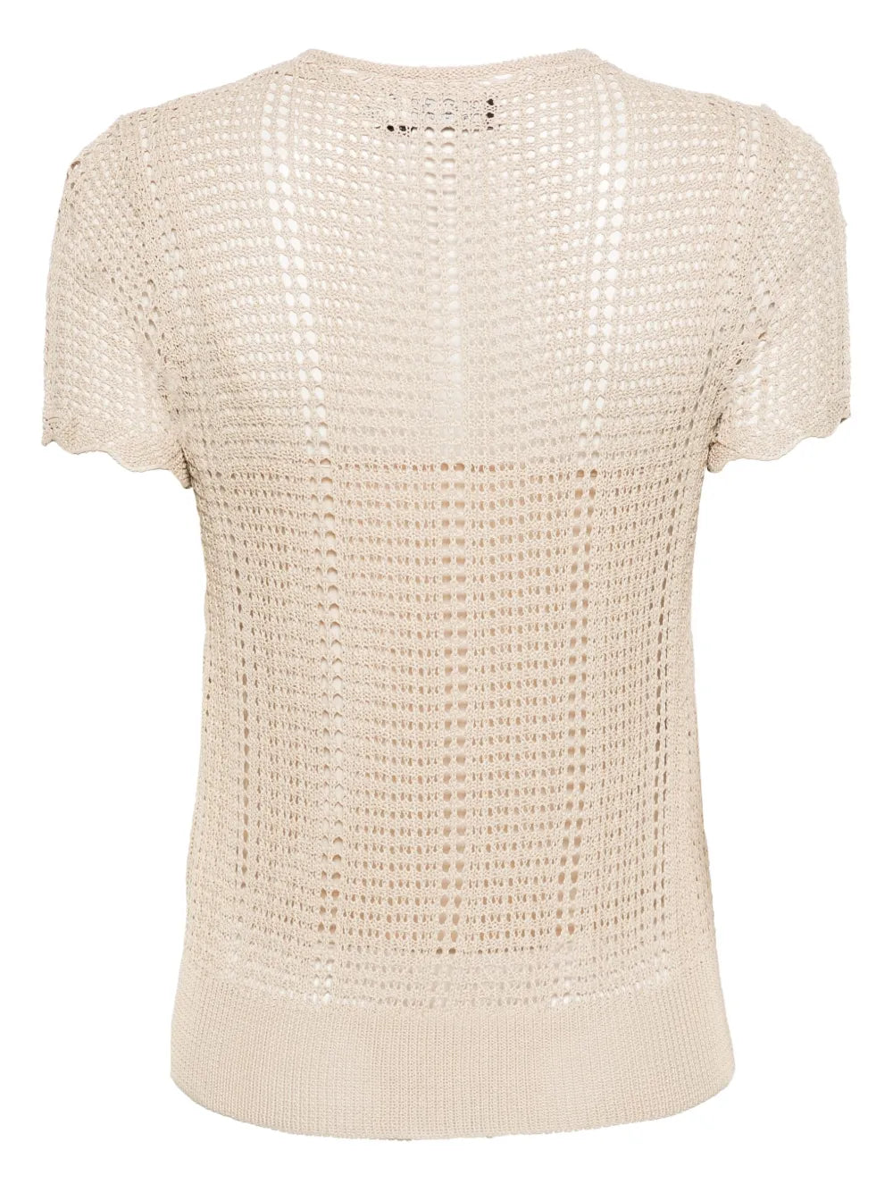 Eyelatopen-Knit T-Shirt