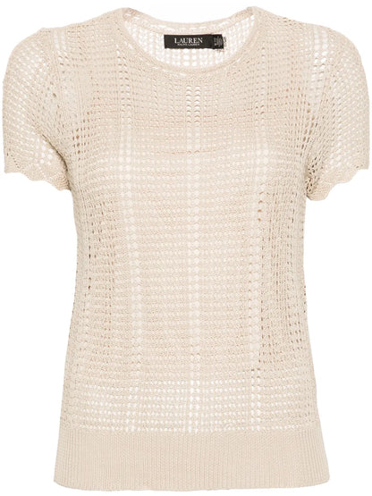 Eyelatopen-Knit T-Shirt