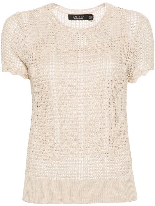 Eyelatopen-Knit T-Shirt