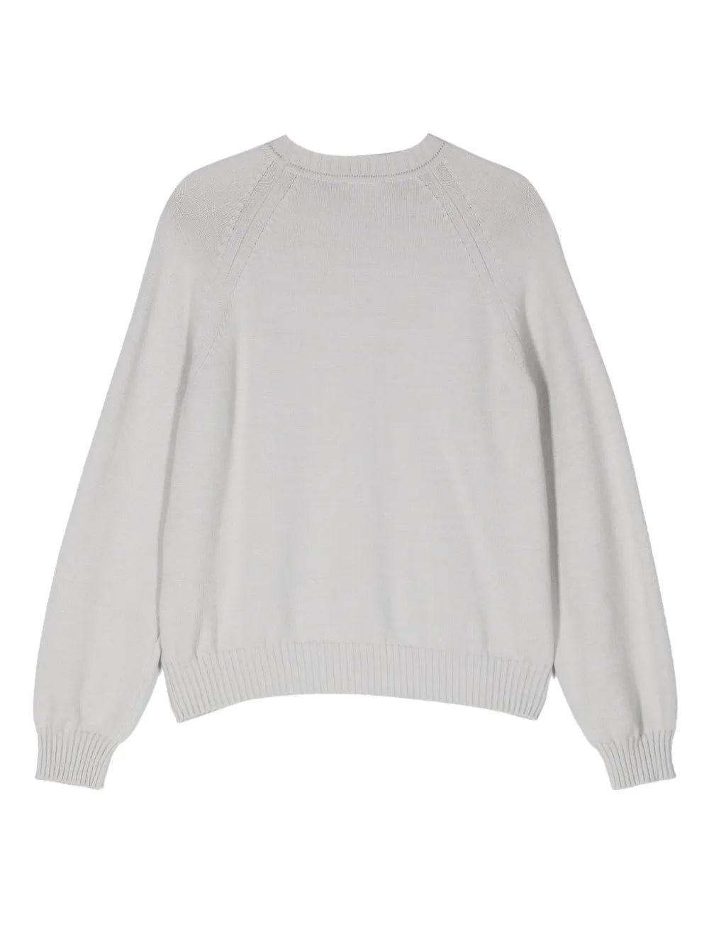 Logo-Patch Crew-Neck Jumper