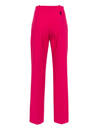 Wide-Leg Tailored Trousers