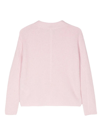 Crew-Neck Ribbed-Knit Jumper