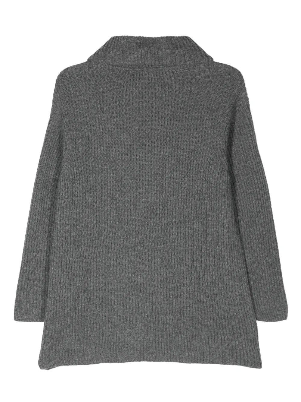 Roll-Neck Ribbed-Knit Jumper