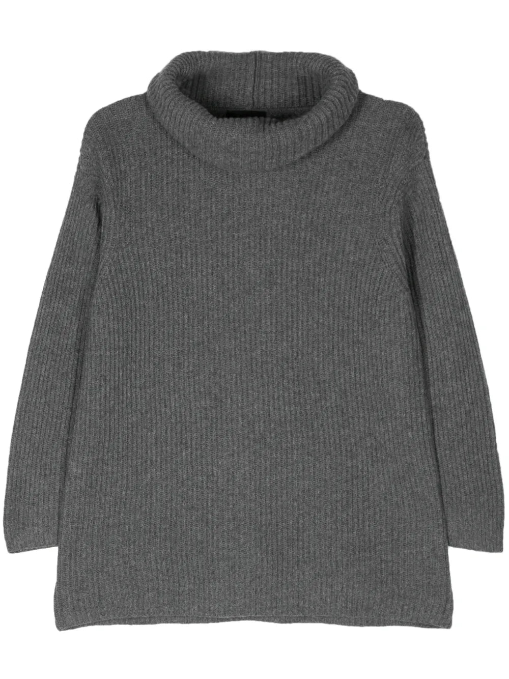Roll-Neck Ribbed-Knit Jumper