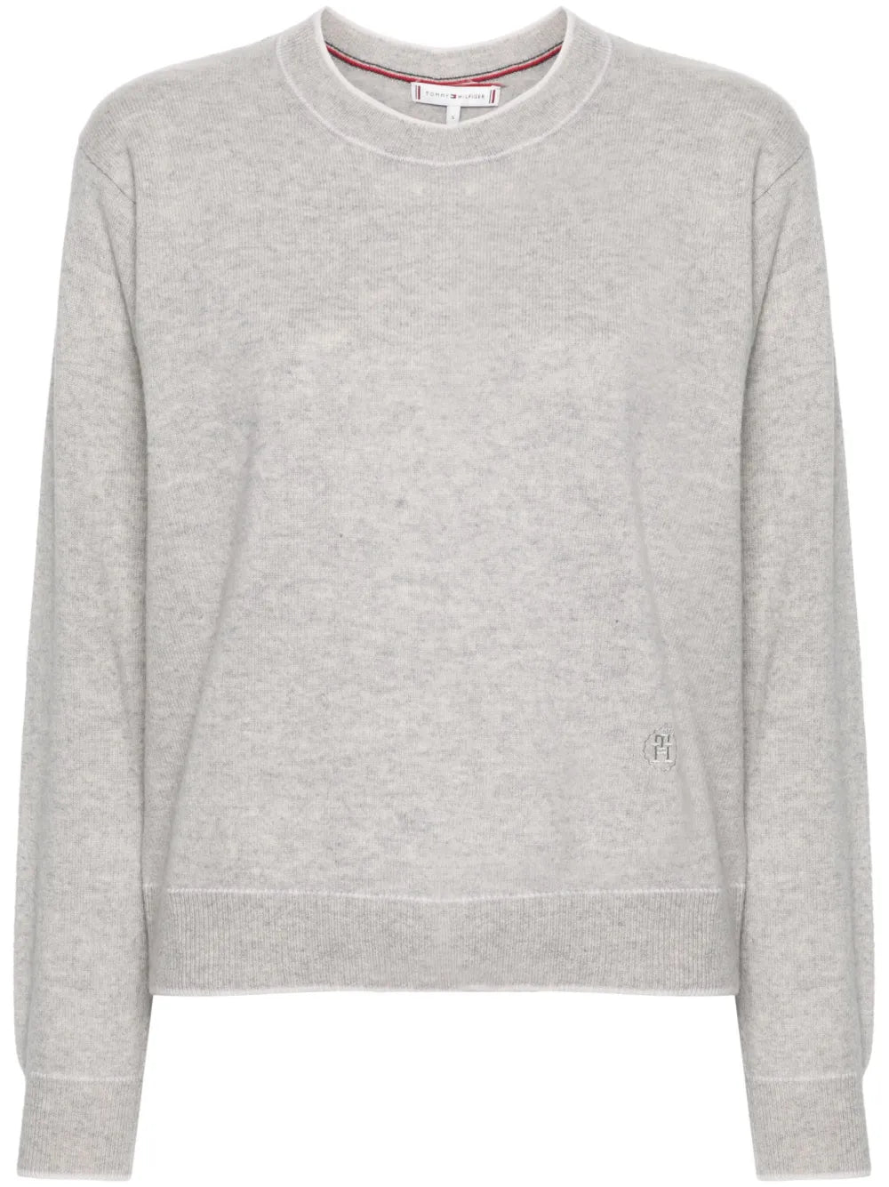 Logo-Embroidered Cashmere Jumper