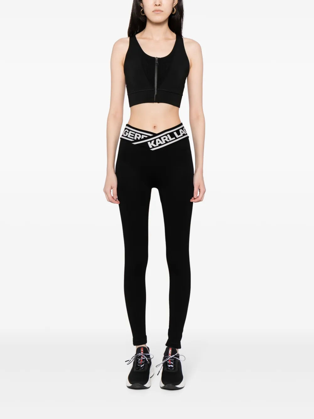 Logo-Waistband Leggings