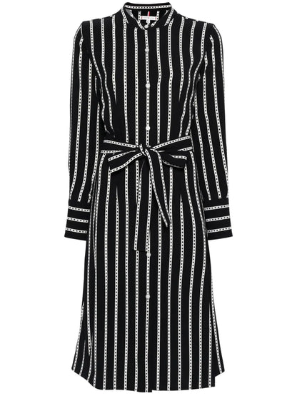 Striped Midi Dress