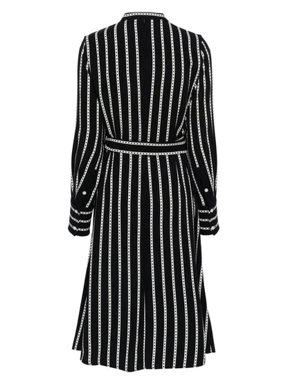 Striped Midi Dress