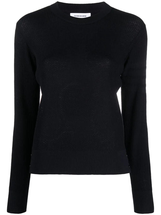 Crew-Neck Virgin Wool Jumper