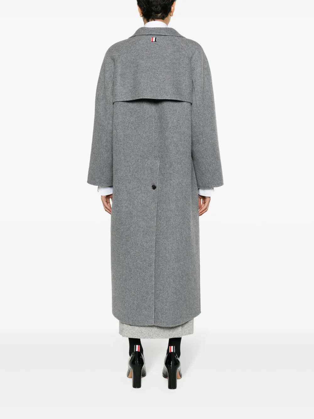 Wool-Blend Maxi Coat