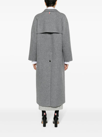 Wool-Blend Maxi Coat