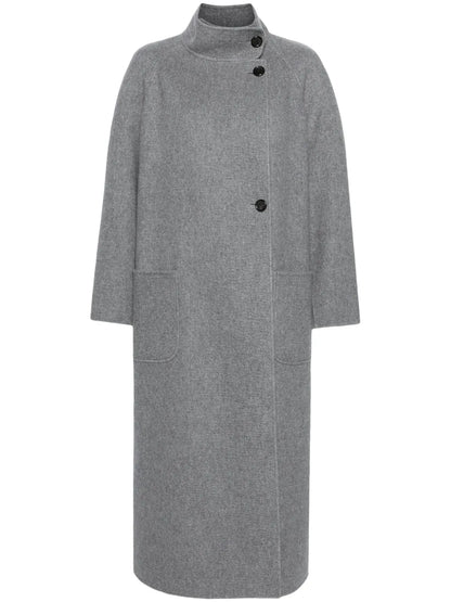 Wool-Blend Maxi Coat