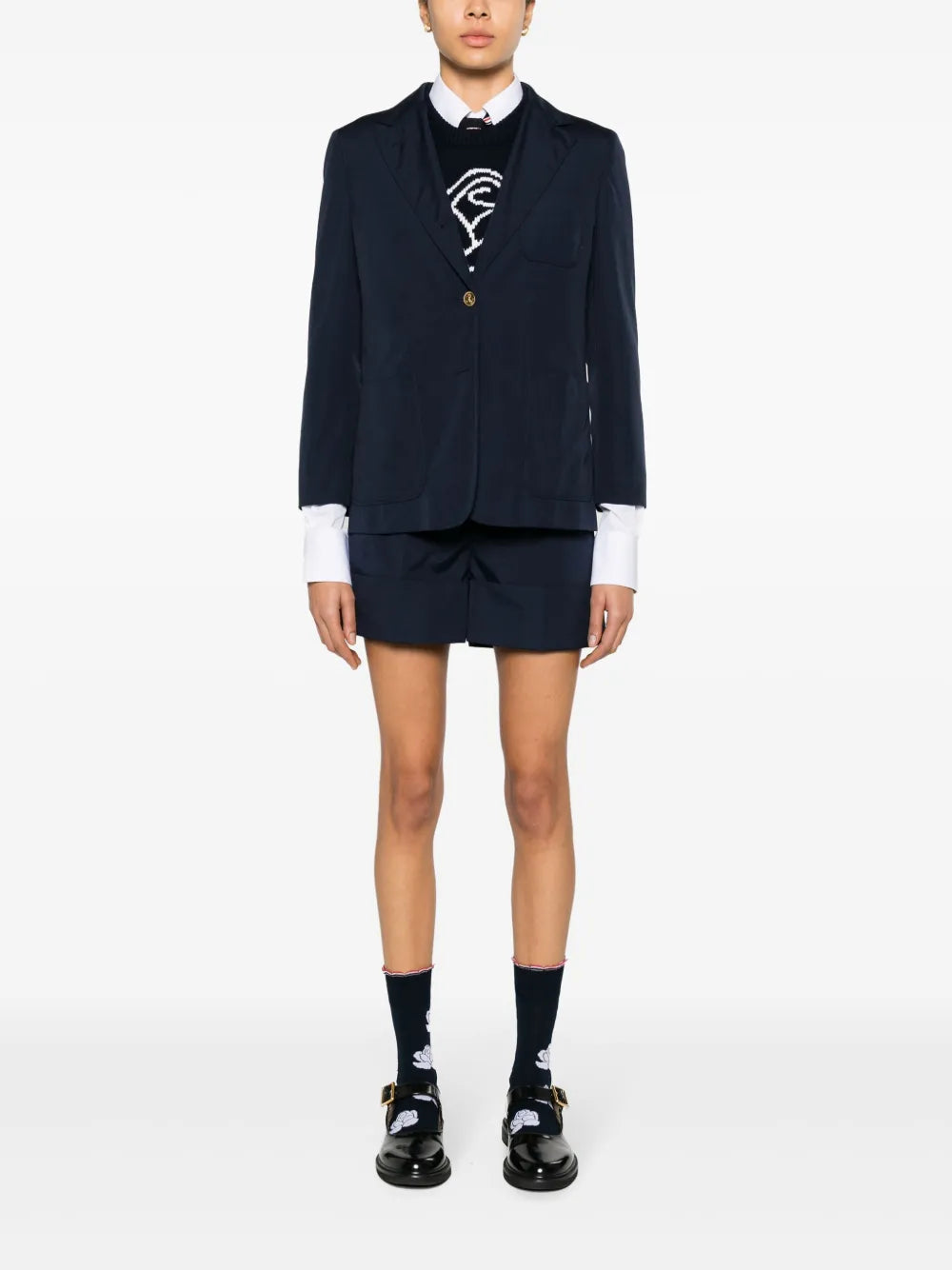 4 Bar-Tab Tailored Shorts