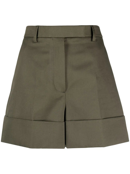 Tailored Cotton Shorts