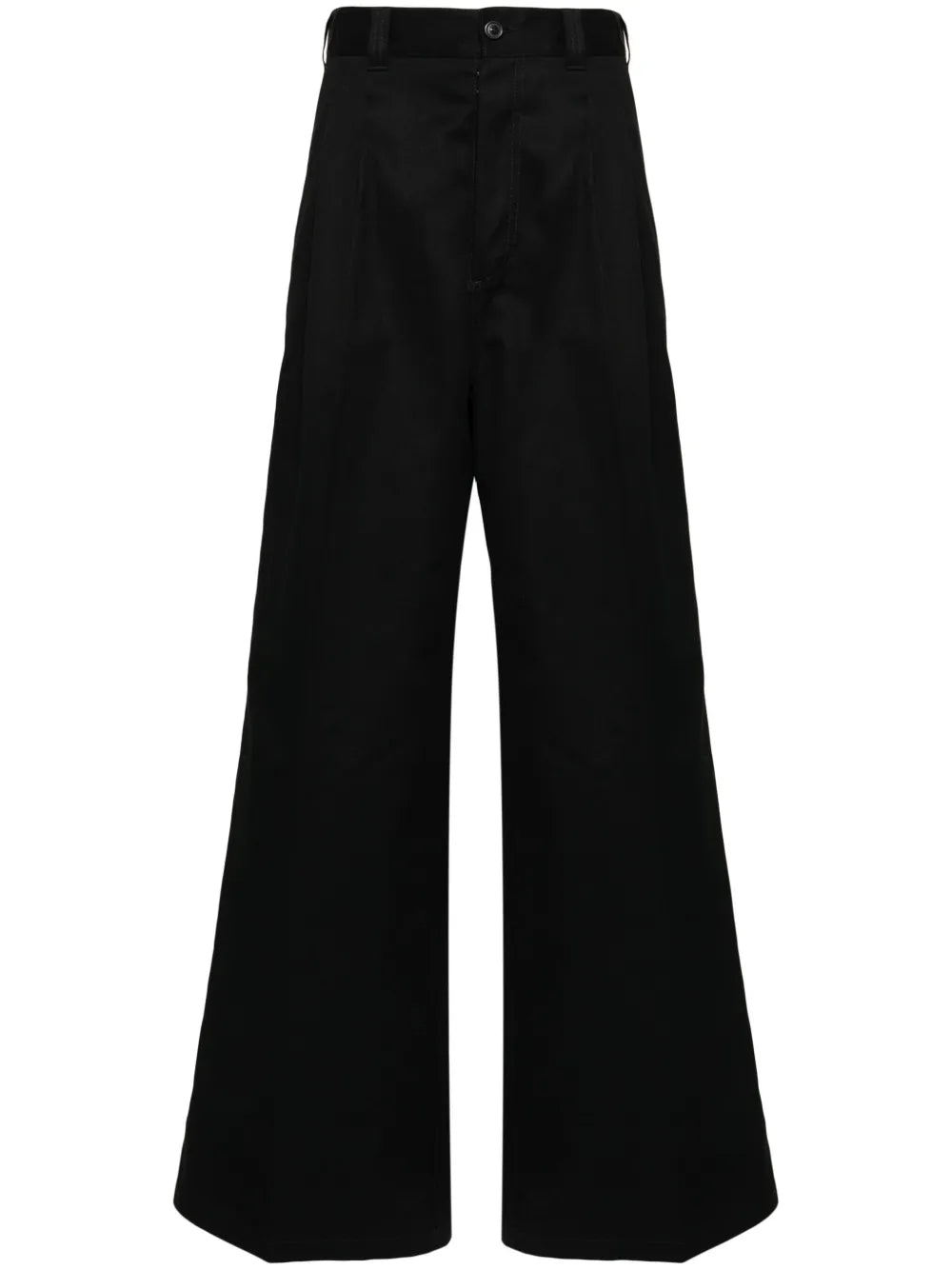 Yoke Wide-Leg Trousers