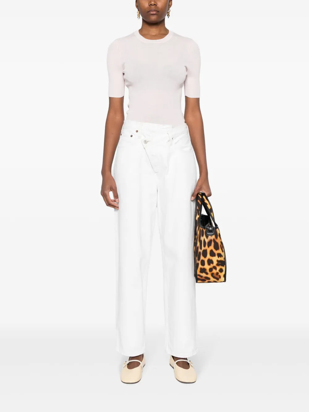 Ribbed-Knit Top