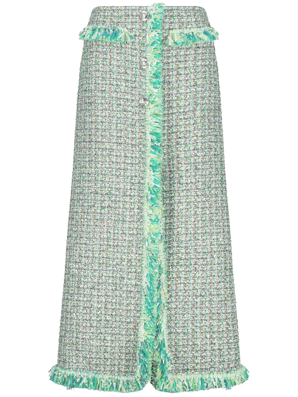 Tweed Midi Skirt