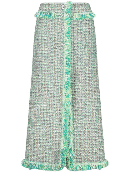 Tweed Midi Skirt