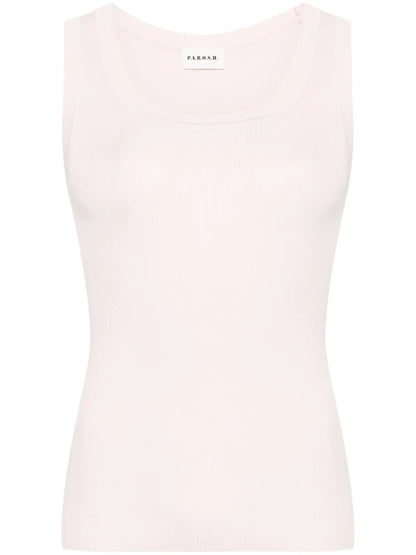 Ribbed-Knit Tank Top