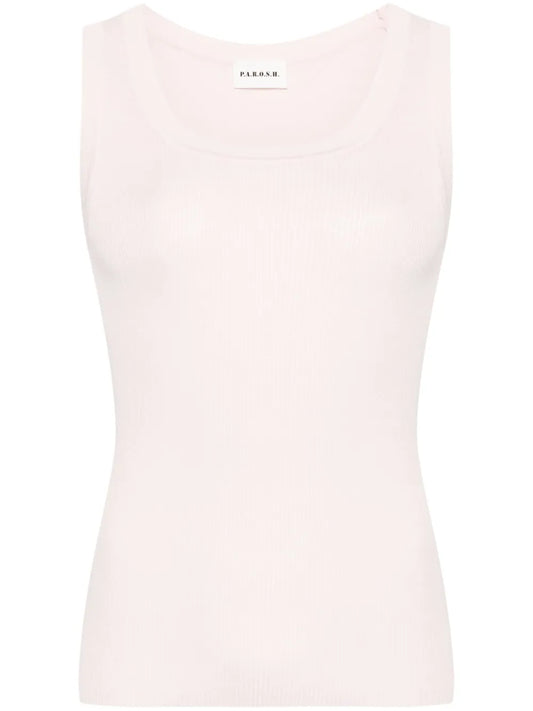 Ribbed-Knit Tank Top