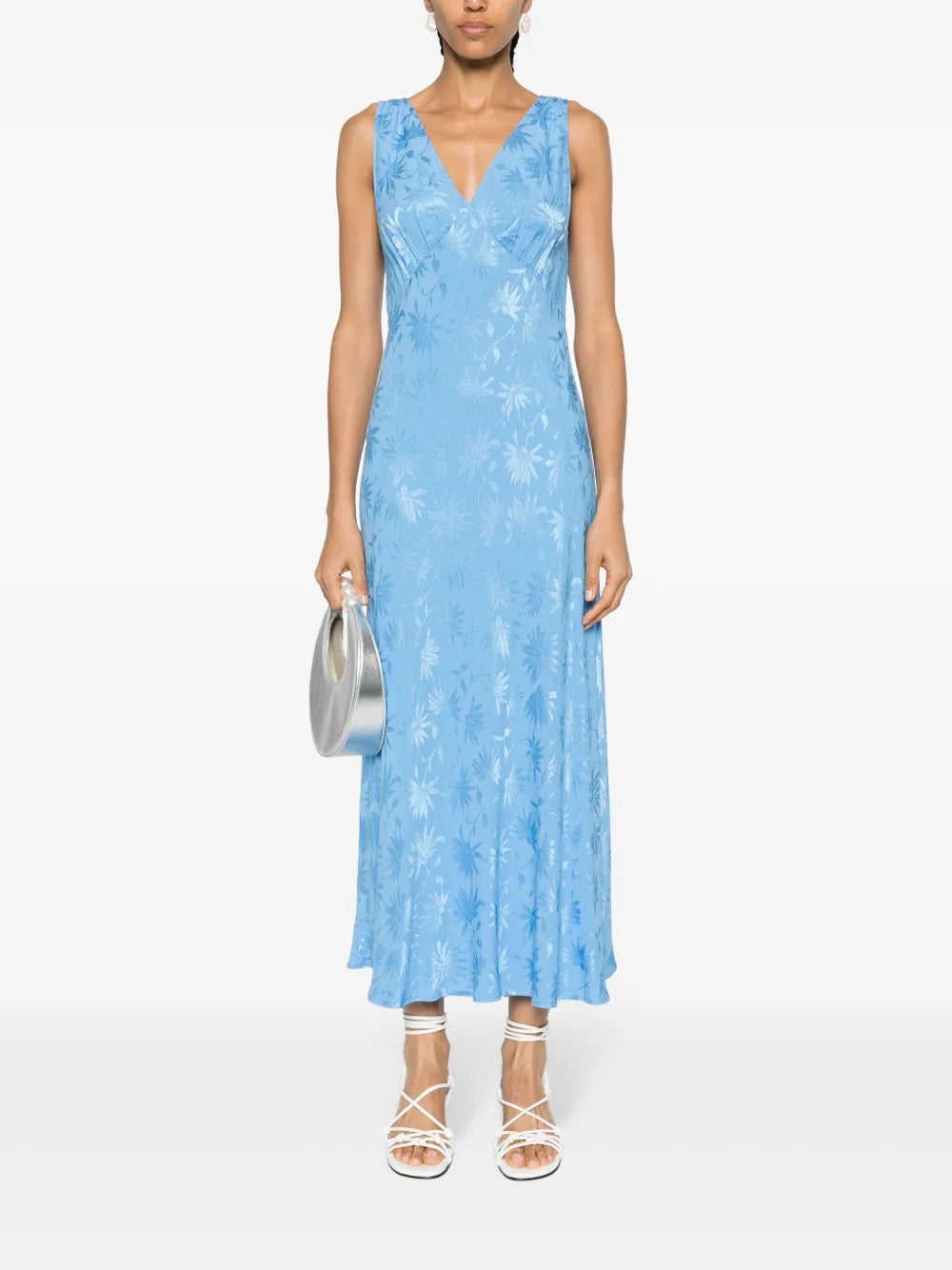 Sandrine V-Neck Midi Dress