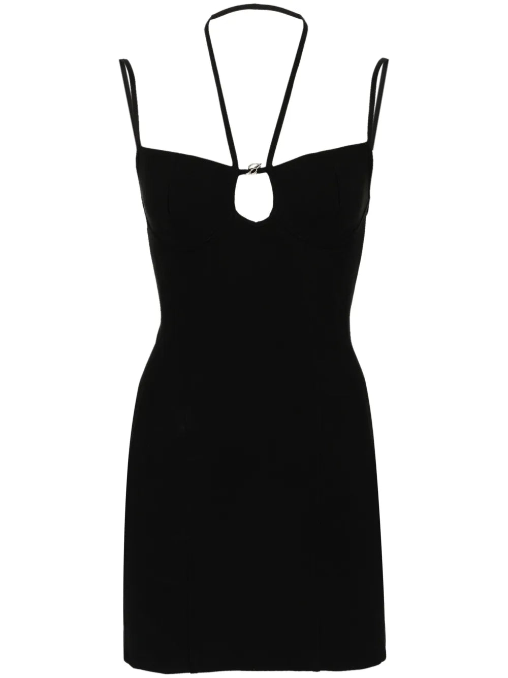 Cut-Out Jersey Mini Dress
