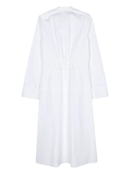 Cotton Poplin Shirt Dress