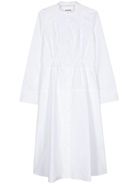 Cotton Poplin Shirt Dress