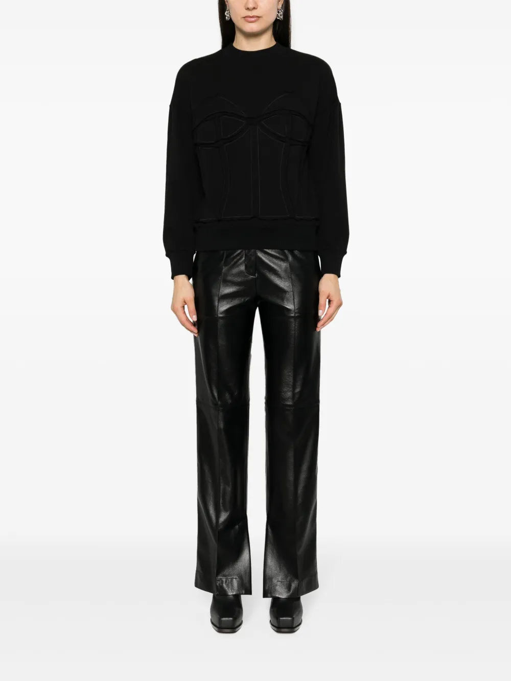 Deconstructed Longsleeved Sweatshirt