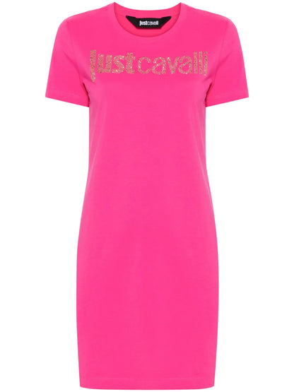 Logo-Embellished Cotton Shirt Dress