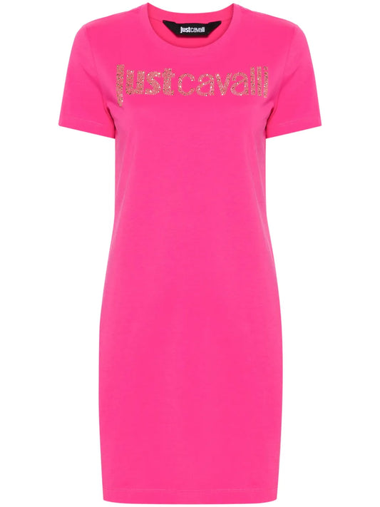 Logo-Embellished Cotton Shirt Dress