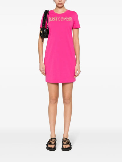 Logo-Embellished Cotton Shirt Dress