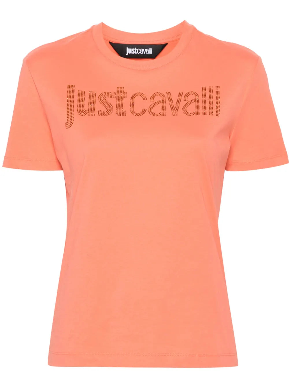 Rhinestone-Embellished Logo T-Shirt