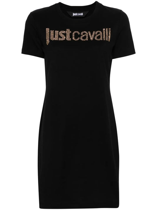 Logo-Embellished Cotton Shirt Dress