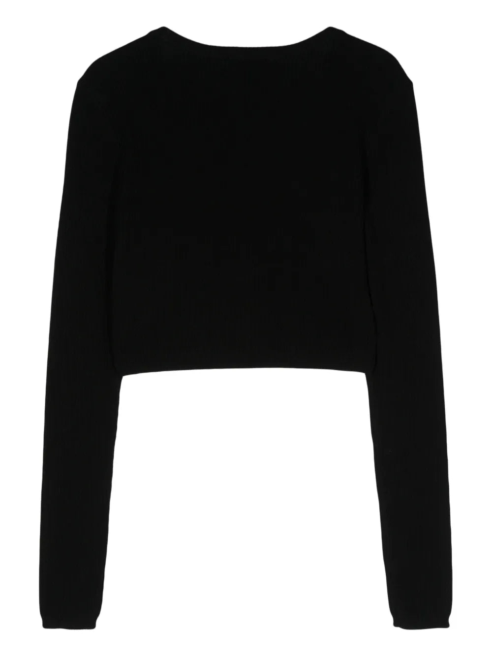 Logo-Plaque Cropped Cardigan