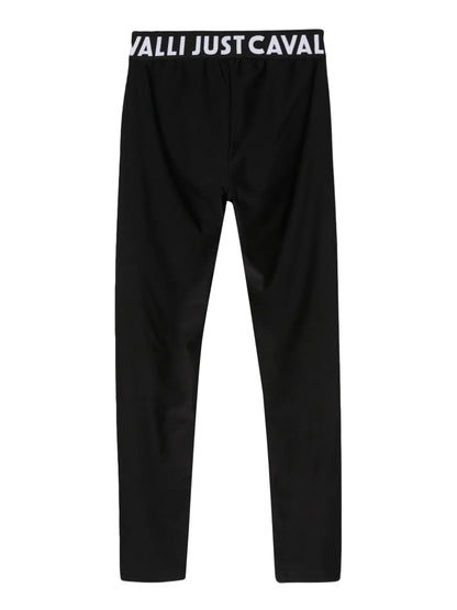 Logo-Print Waistband Leggings